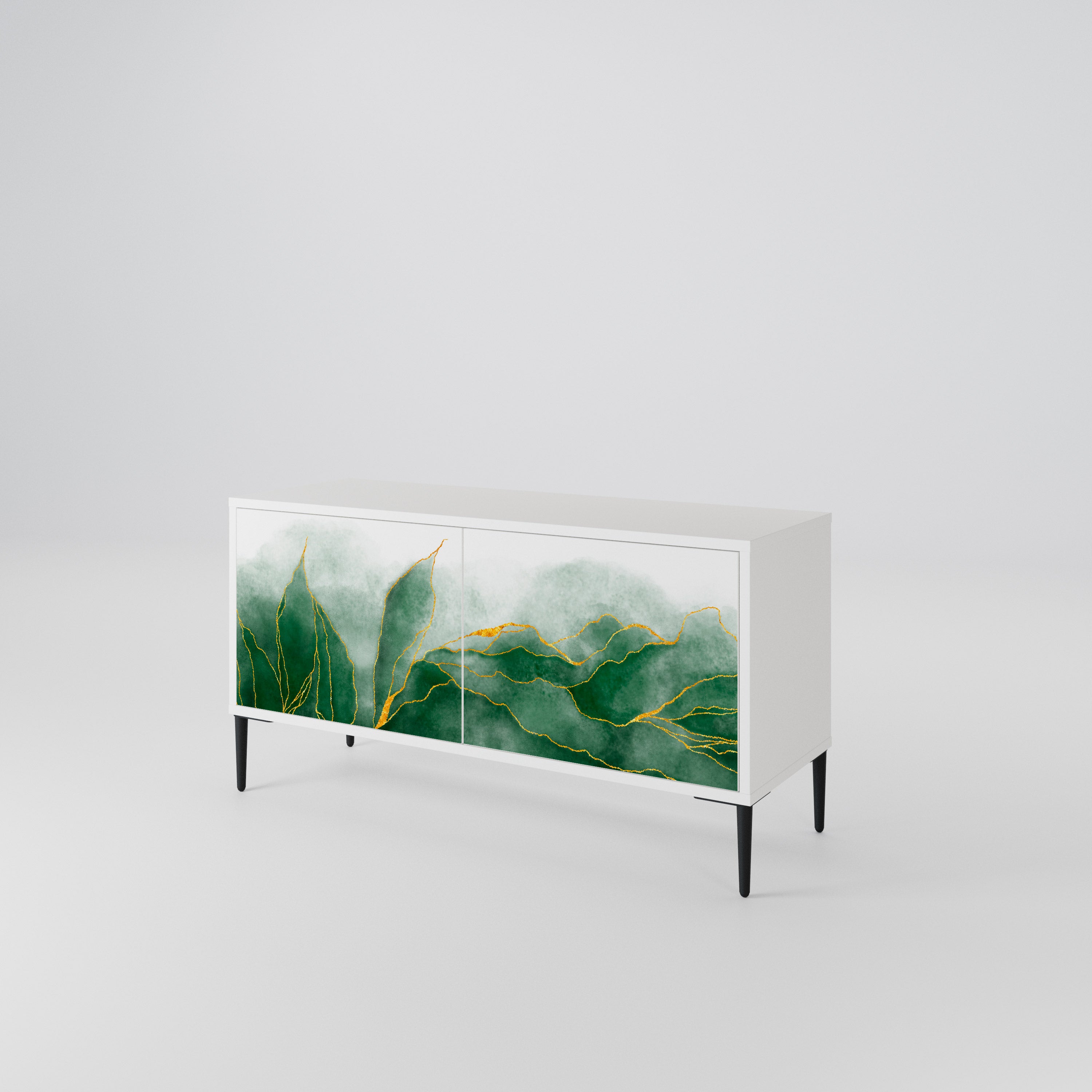 EXPENSIVE NATURE Kompaktní dvoudveřový TV stolek