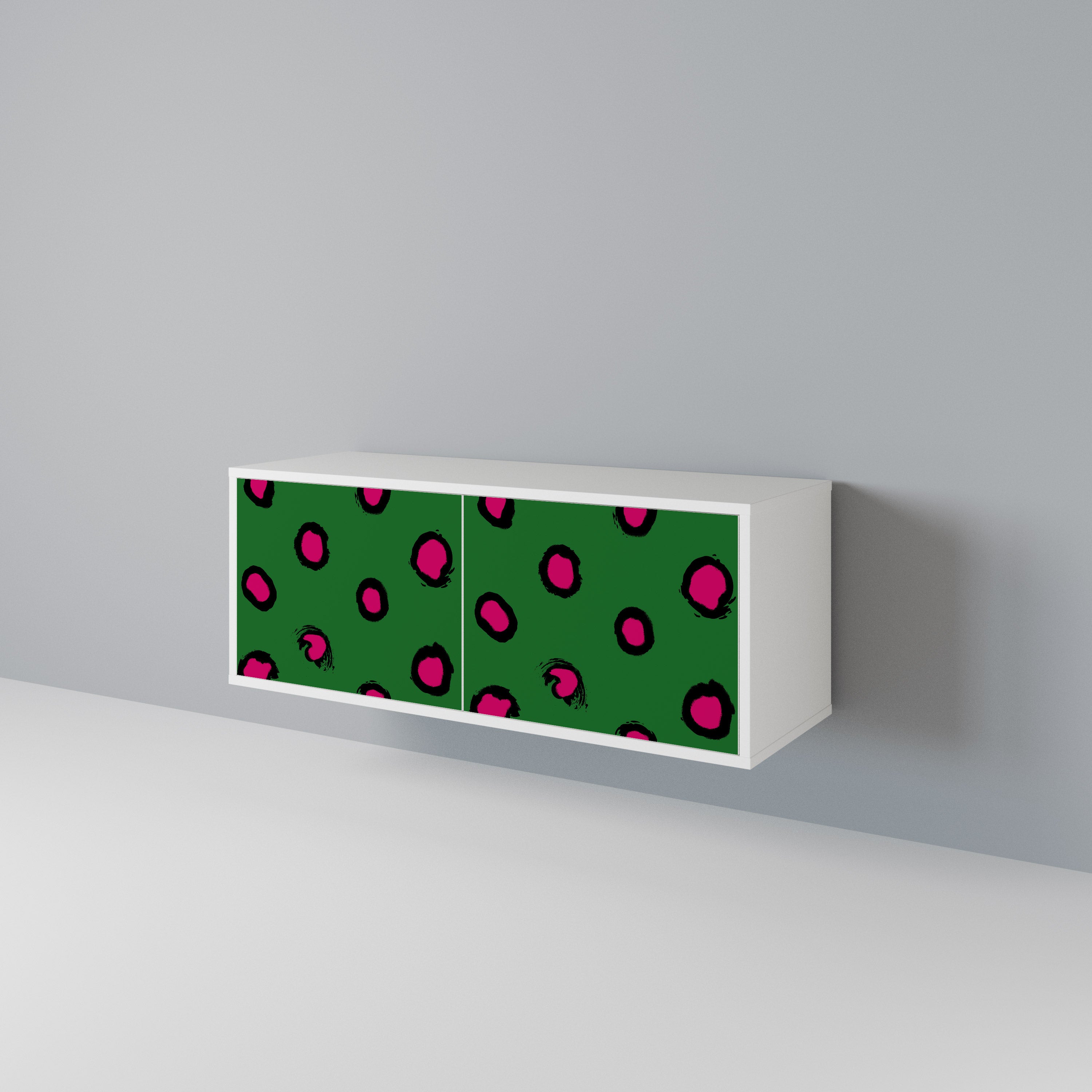 FUNKY SPOTS Kompaktní dvoudveřový TV stolek