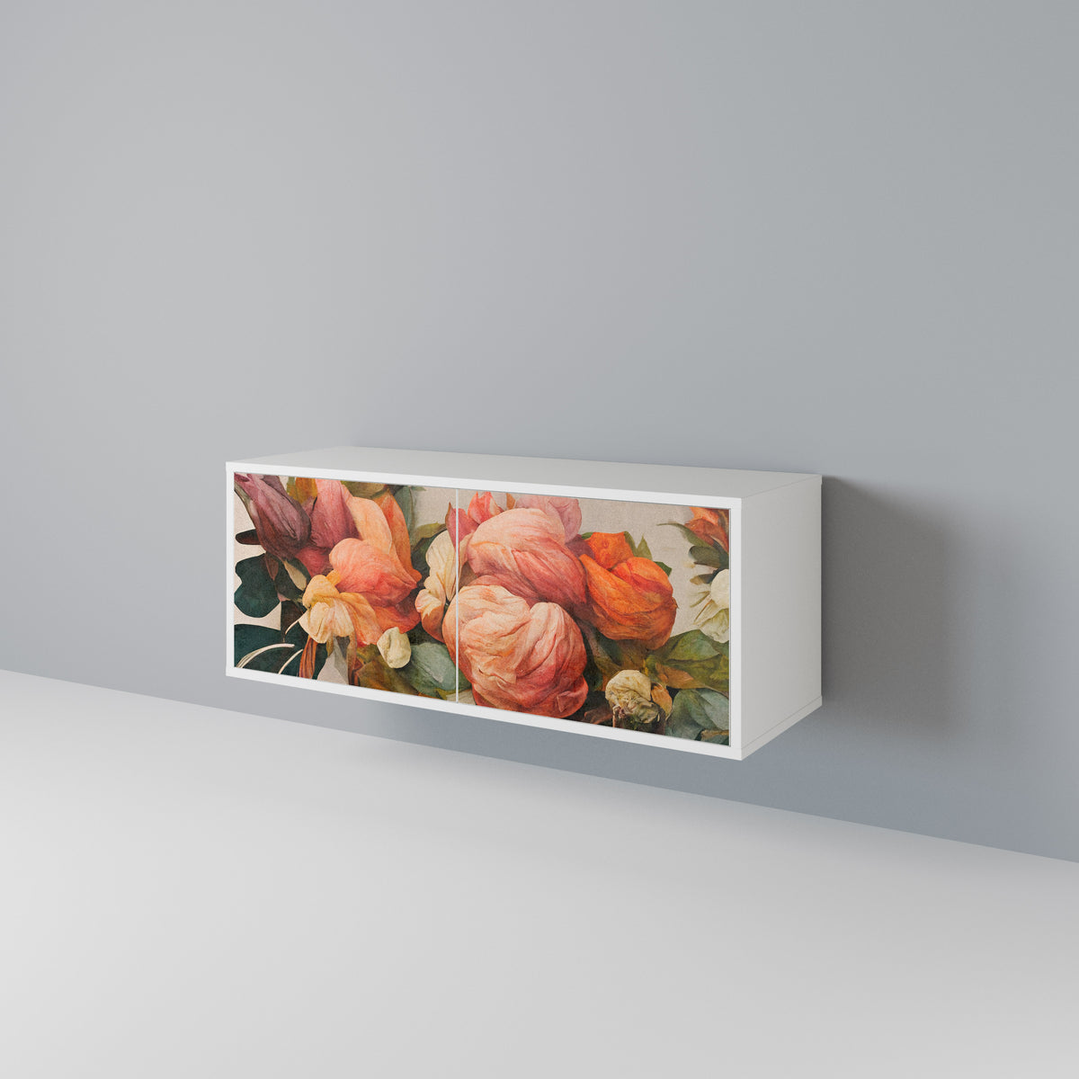 STYLISH BEAUTY Kompaktní dvoudveřový TV stolek