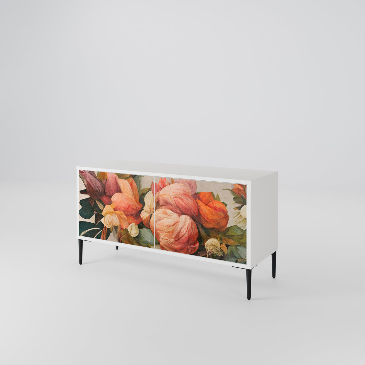 STYLISH BEAUTY Kompaktní dvoudveřový TV stolek