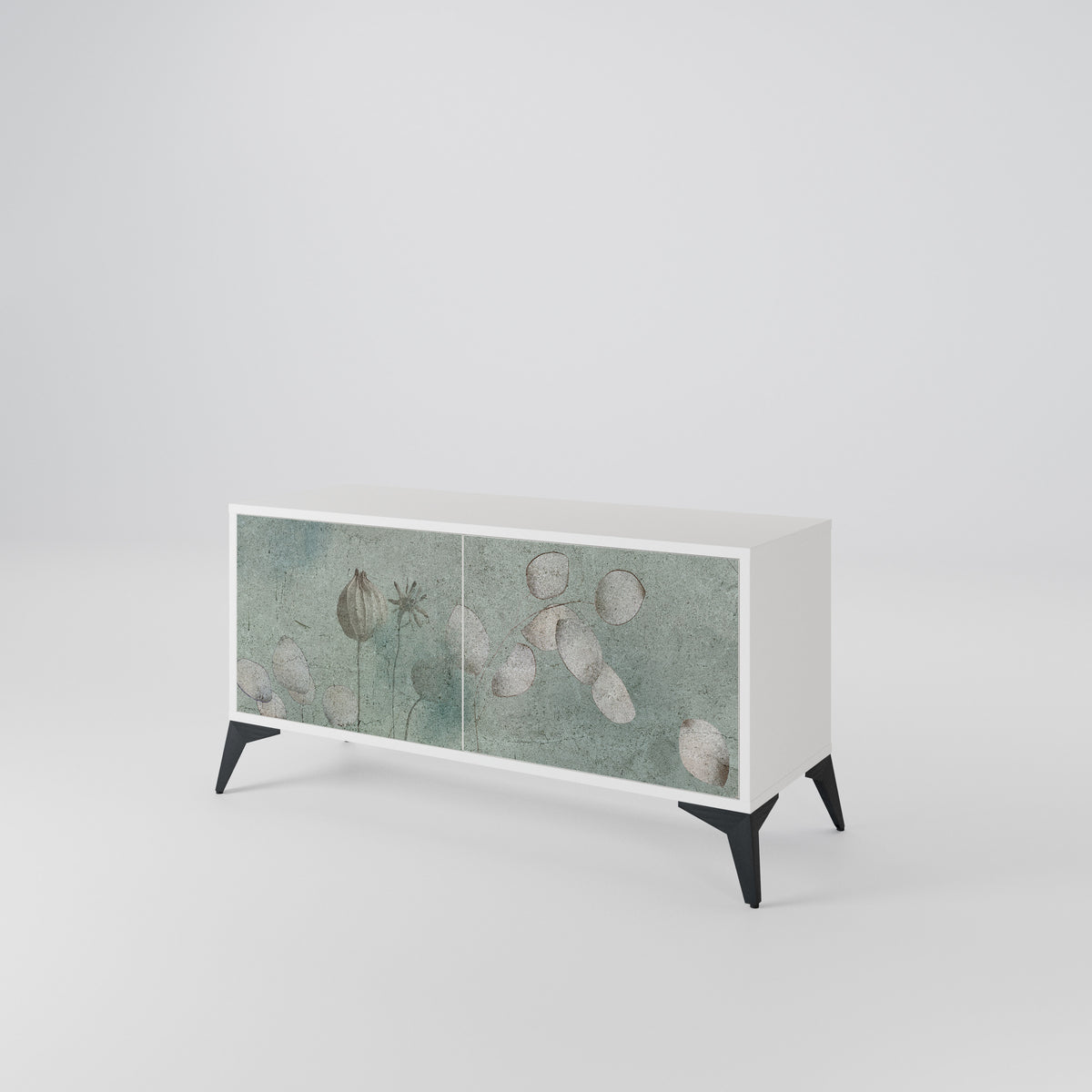 NIGHT LADY Kompaktní dvoudveřový TV stolek