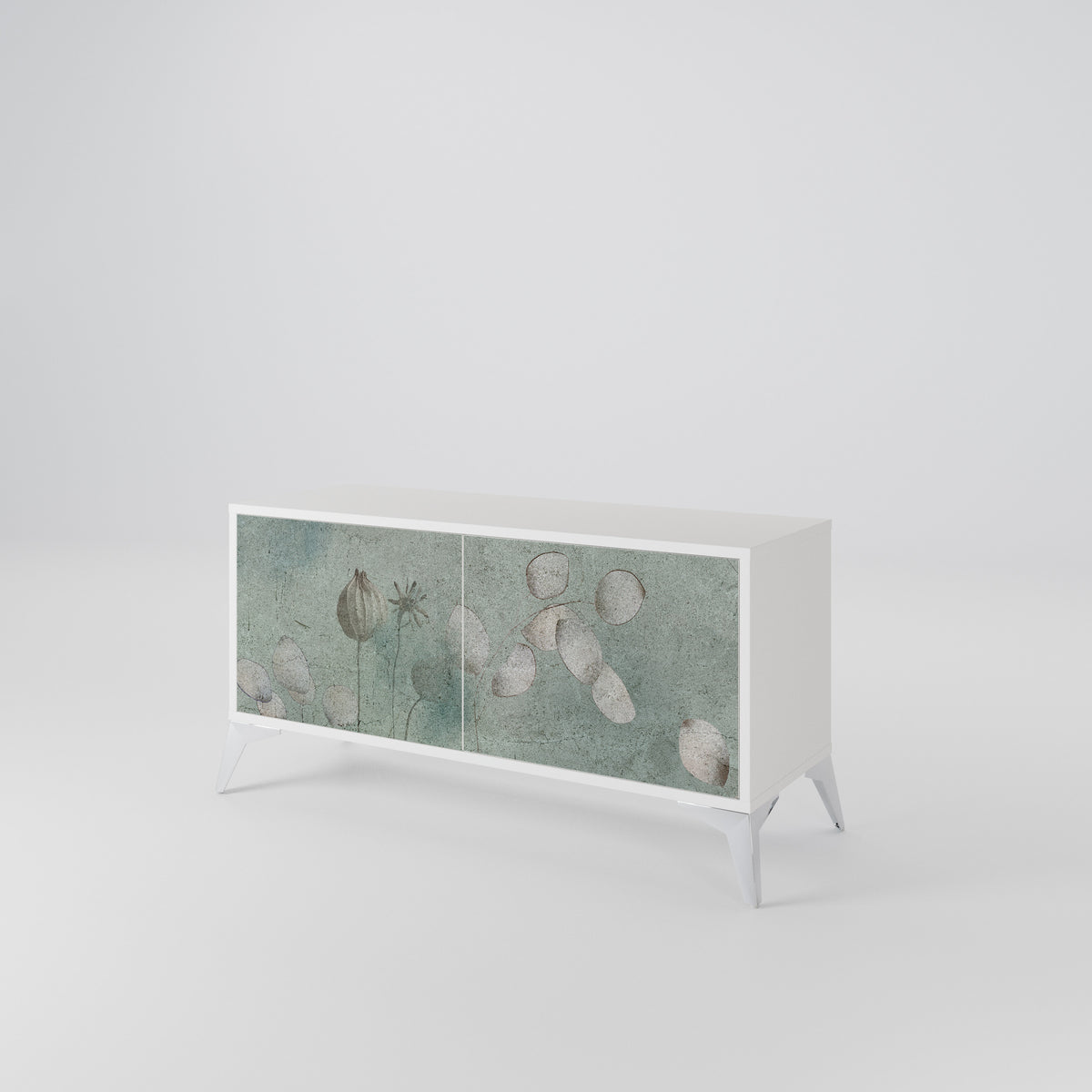 NIGHT LADY Kompaktní dvoudveřový TV stolek