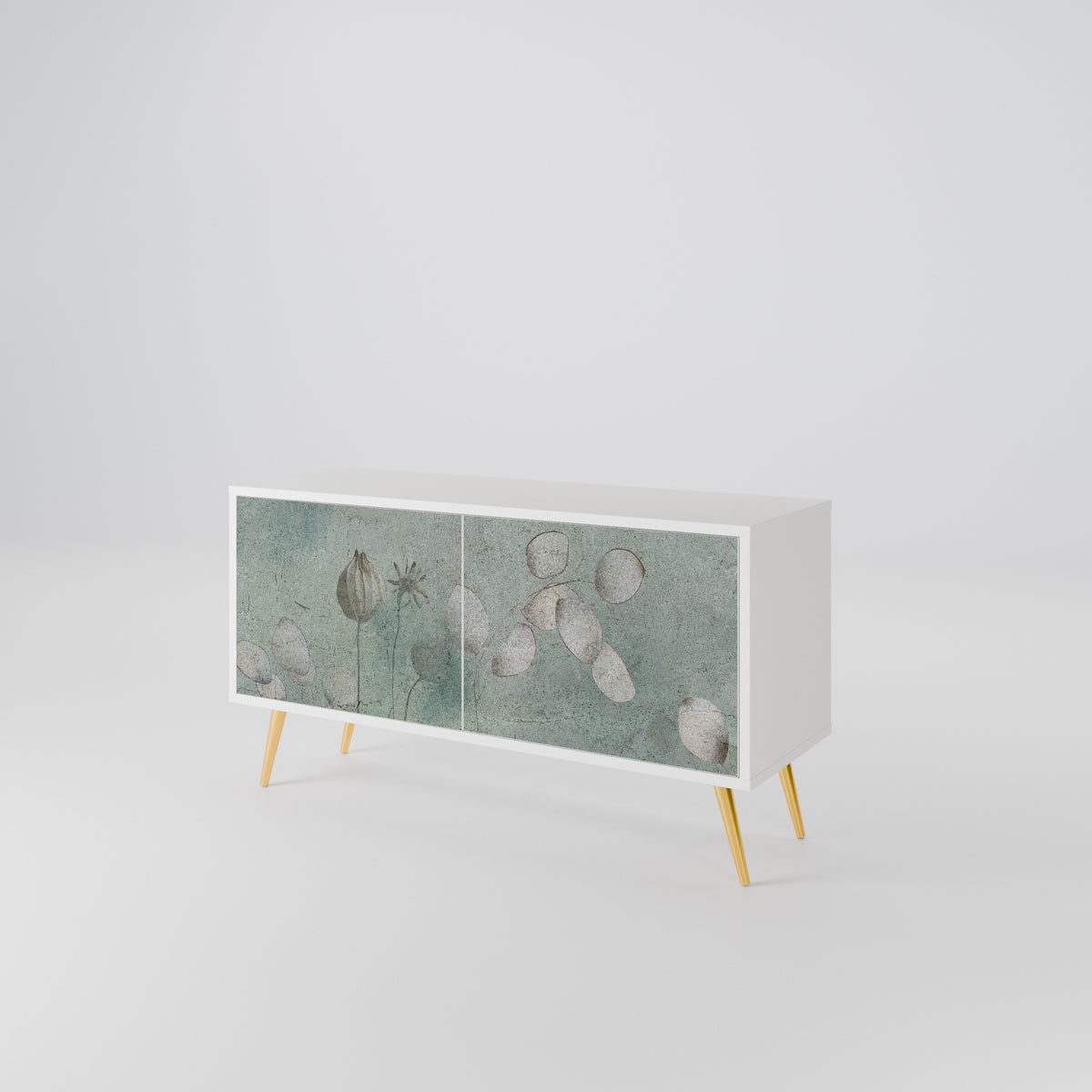 NIGHT LADY Kompaktní dvoudveřový TV stolek