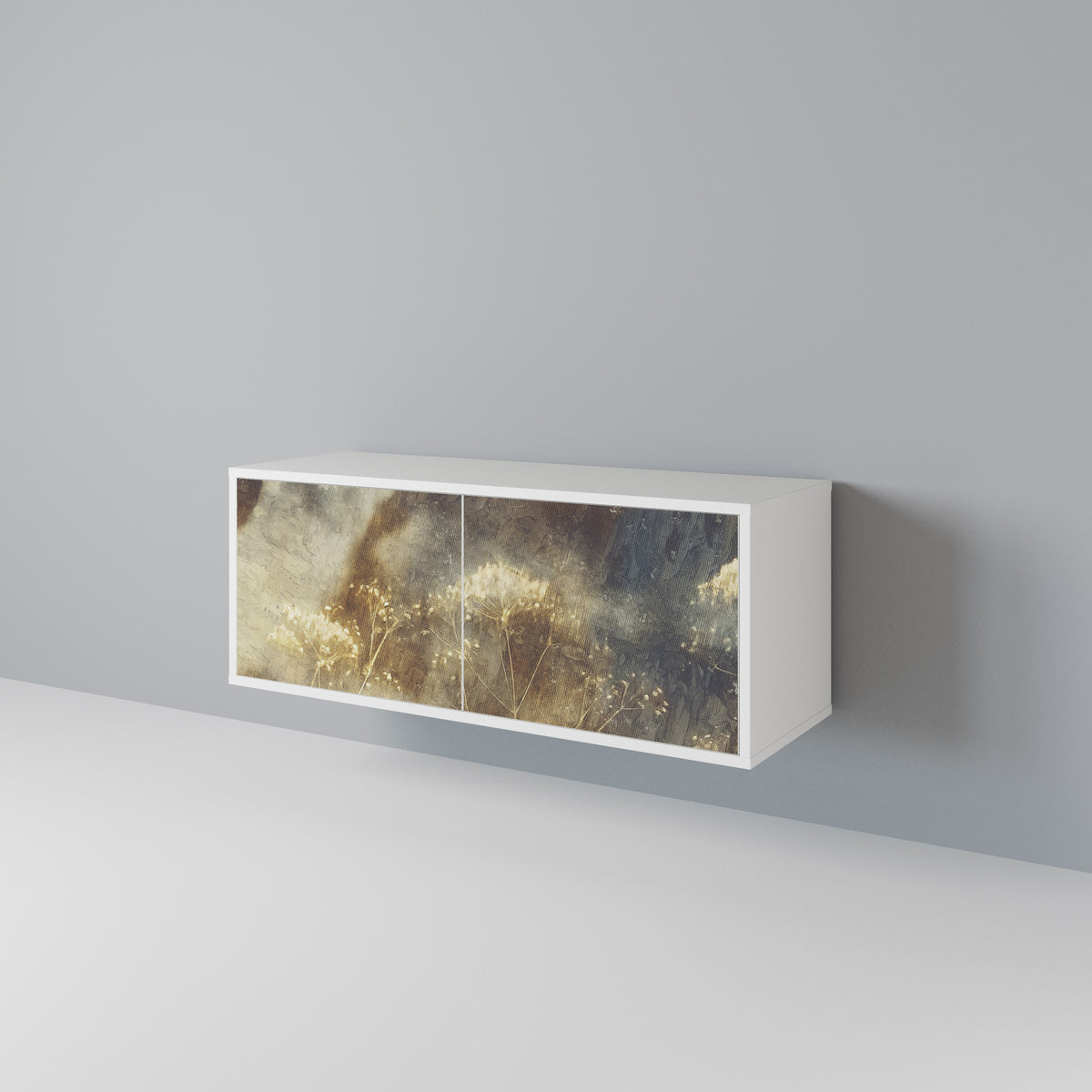 GENTLE POWER Kompaktní dvoudveřový TV stolek