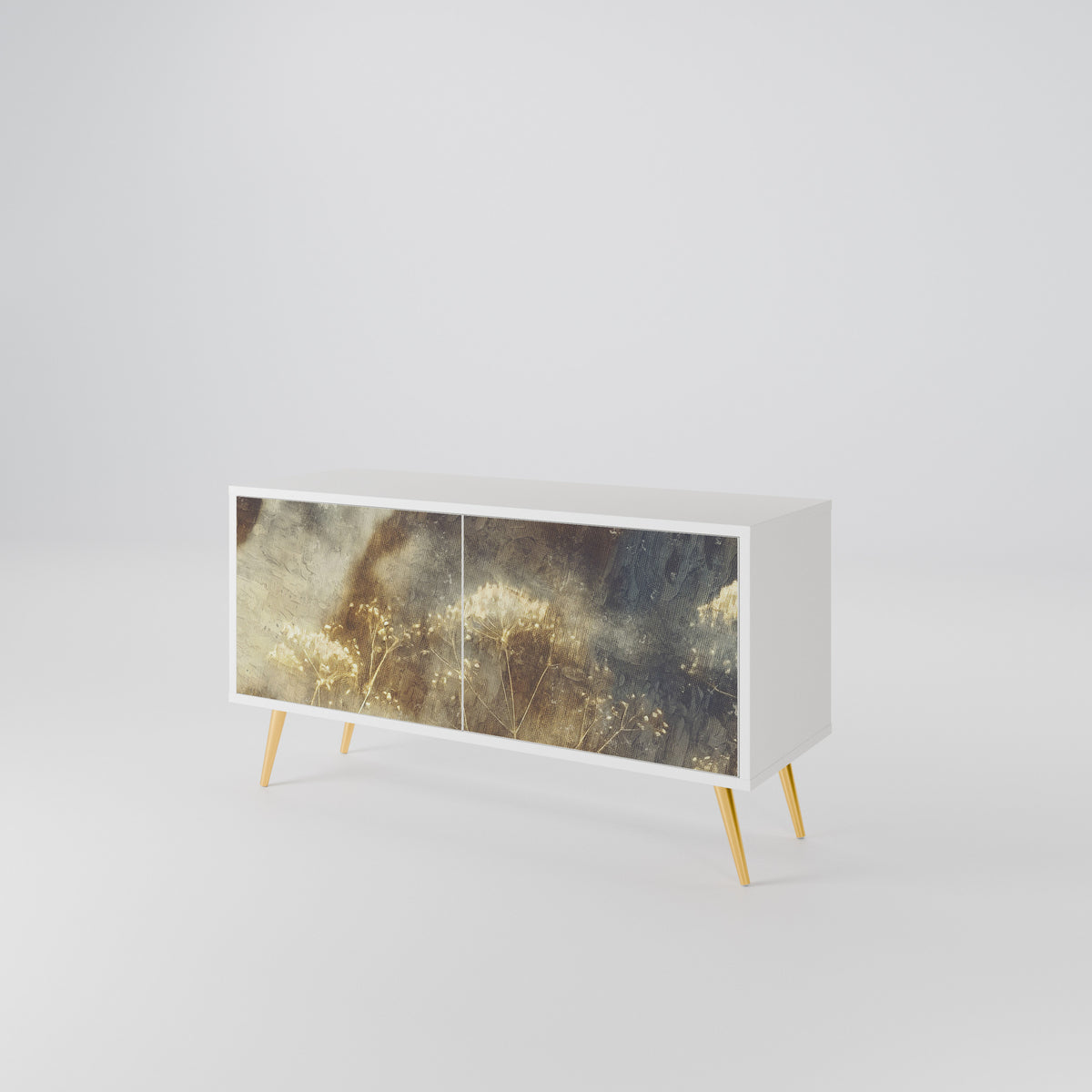 GENTLE POWER Kompaktní dvoudveřový TV stolek