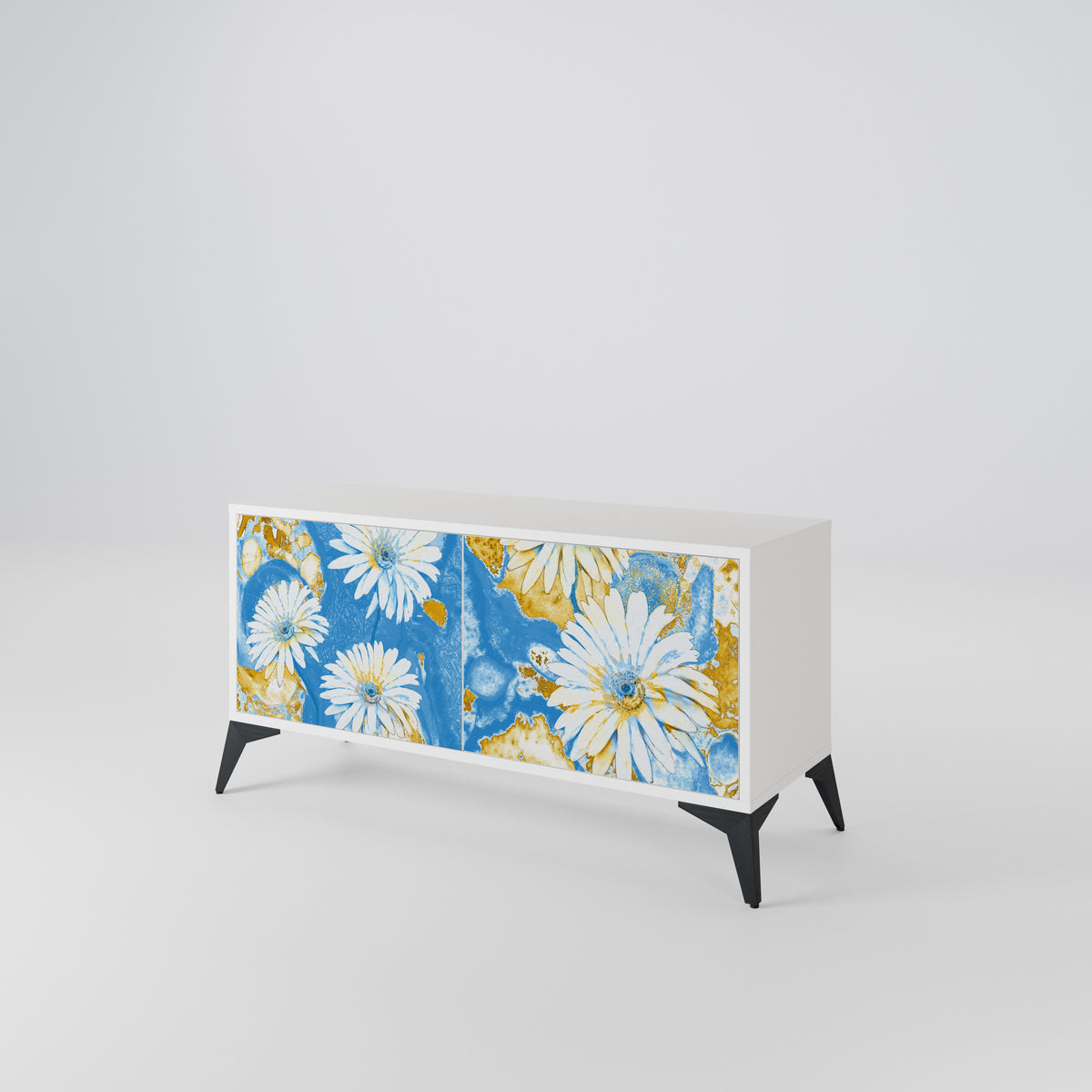 DAISY LUXE Kompaktní dvoudveřový TV stolek