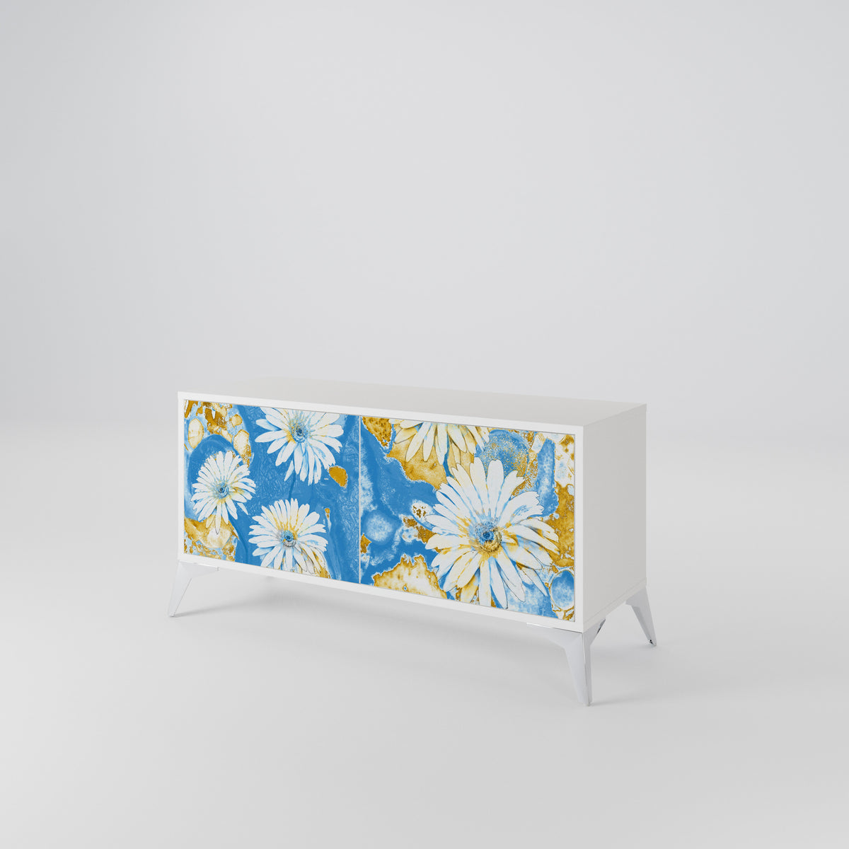 DAISY LUXE Kompaktní dvoudveřový TV stolek