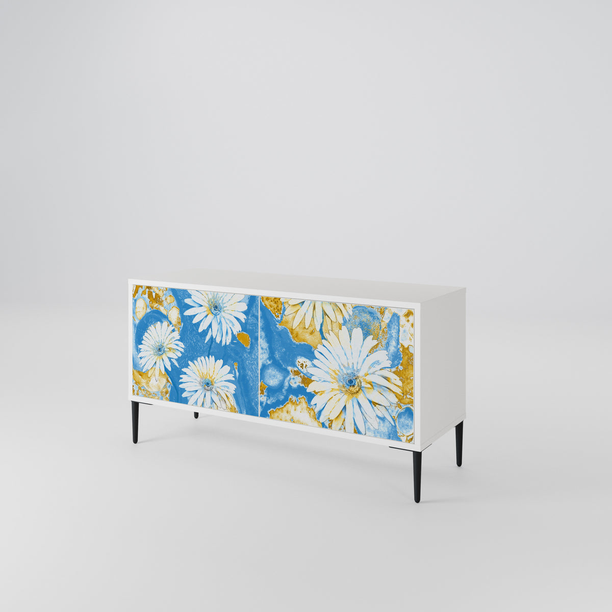 DAISY LUXE Kompaktní dvoudveřový TV stolek