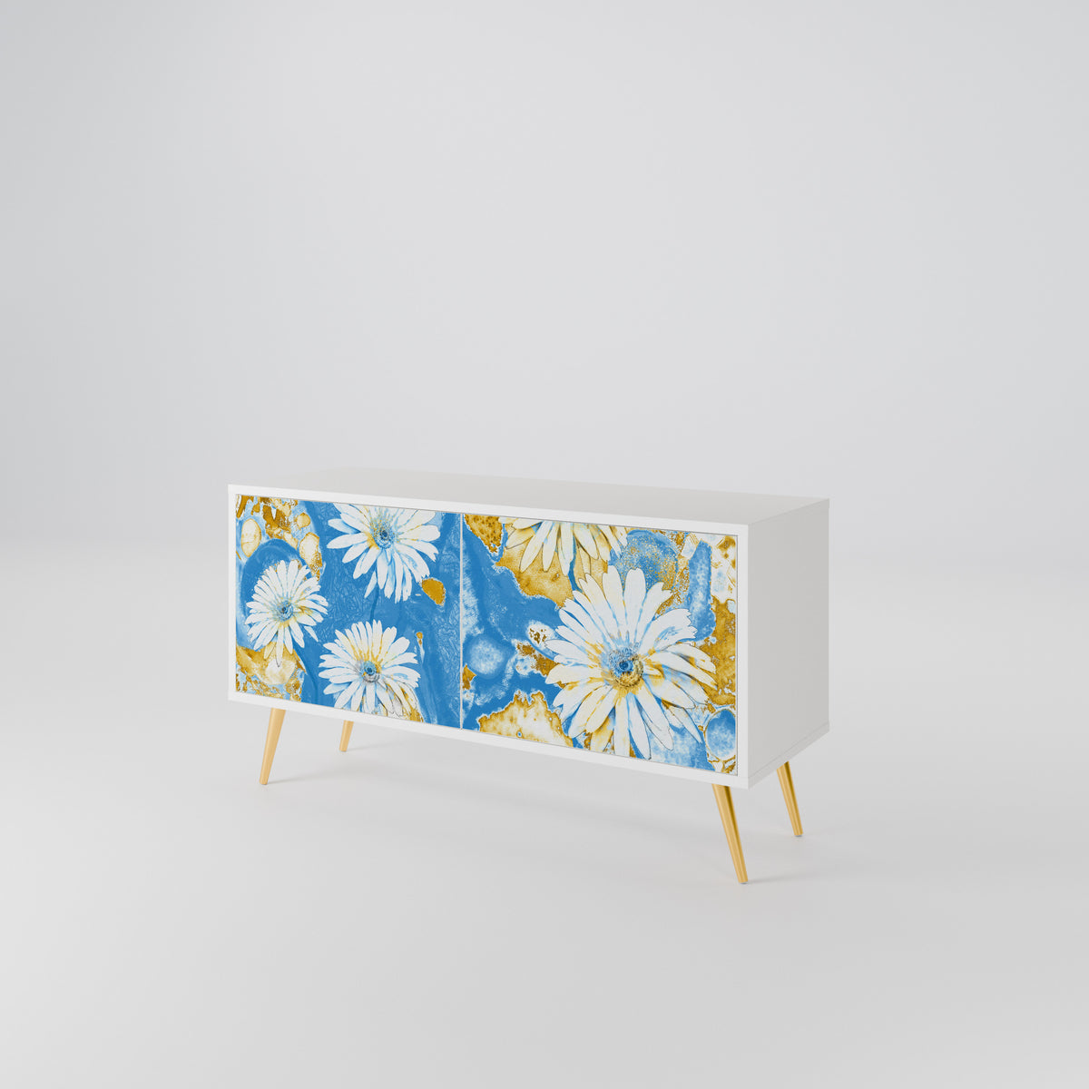 DAISY LUXE Kompaktní dvoudveřový TV stolek