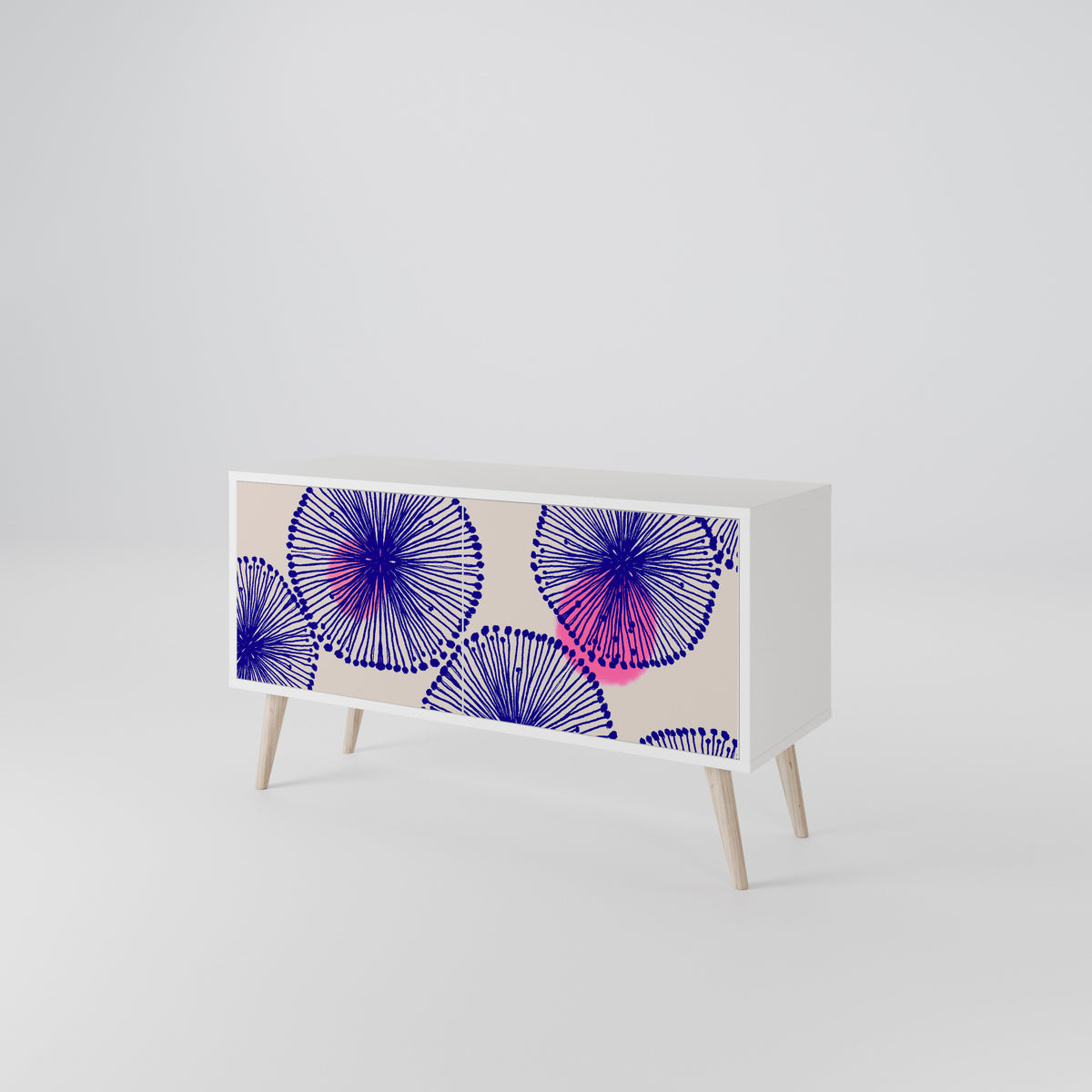 MAGIC NATURE Kompaktní dvoudveřový TV stolek