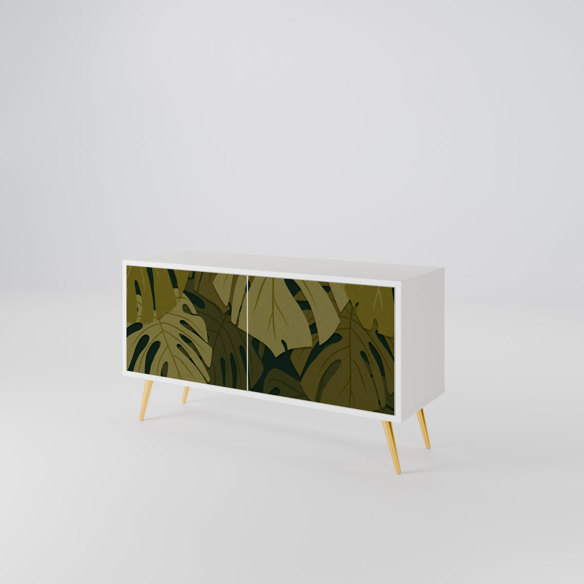 TROPICAL BEAUTY Kompaktní dvoudveřový TV stolek