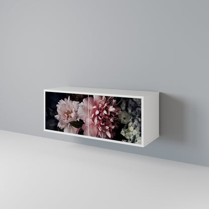 PURE BLOSSOM Kompaktní dvoudveřový TV stolek