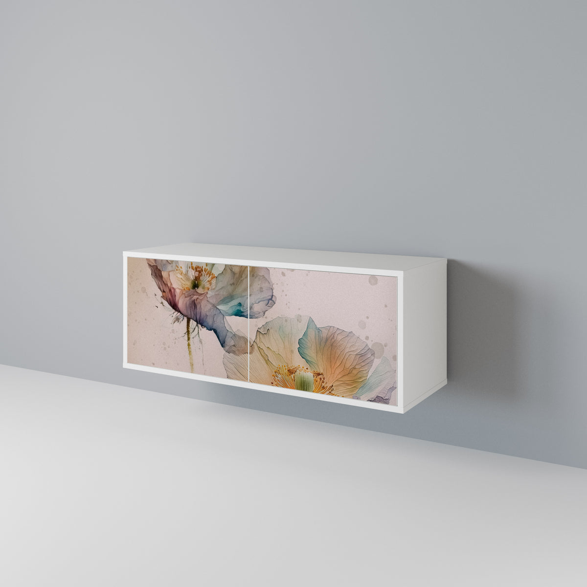 SOFTEN POPPY Kompaktní dvoudveřový TV stolek