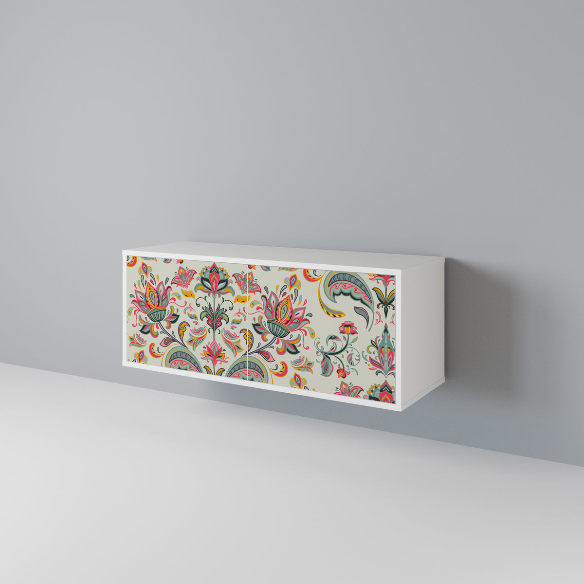 ORGANIC FOLKLORE Kompaktní dvoudveřový TV stolek