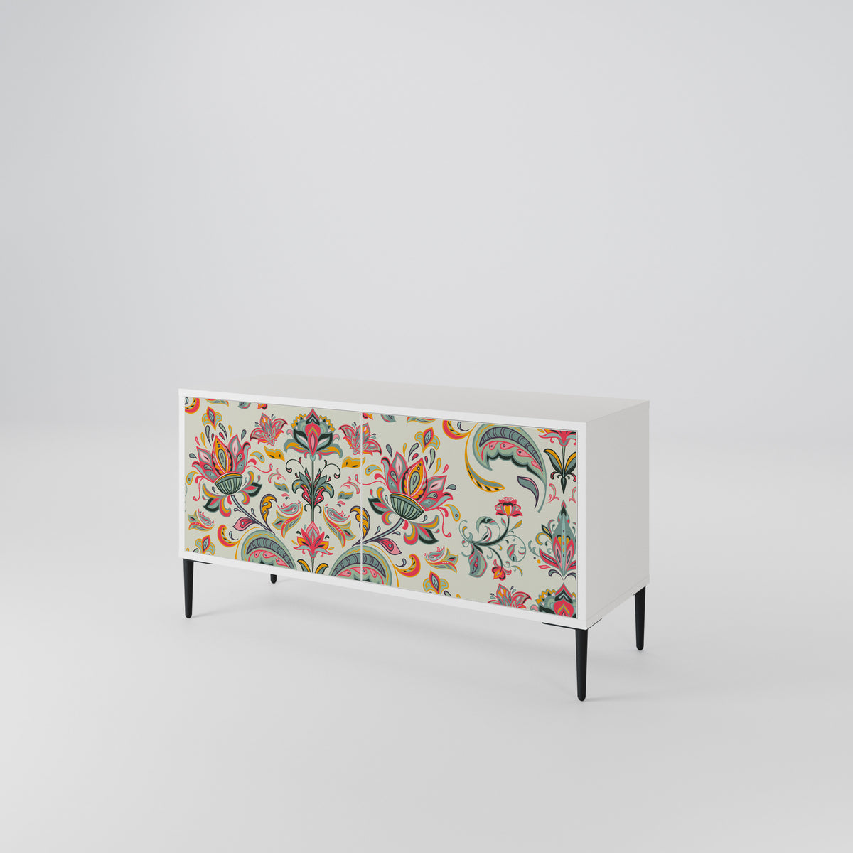 ORGANIC FOLKLORE Kompaktní dvoudveřový TV stolek