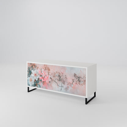 CHERRY BLOSSOM Kompaktní dvoudveřový TV stolek