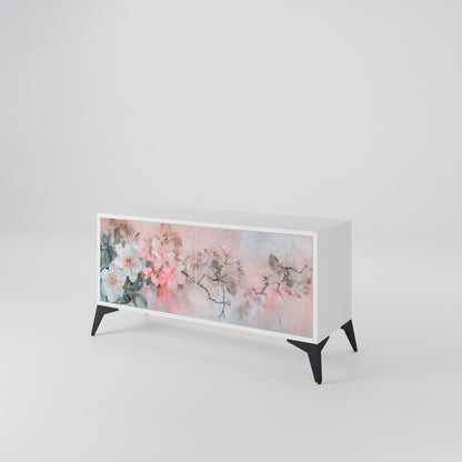 CHERRY BLOSSOM Kompaktní dvoudveřový TV stolek