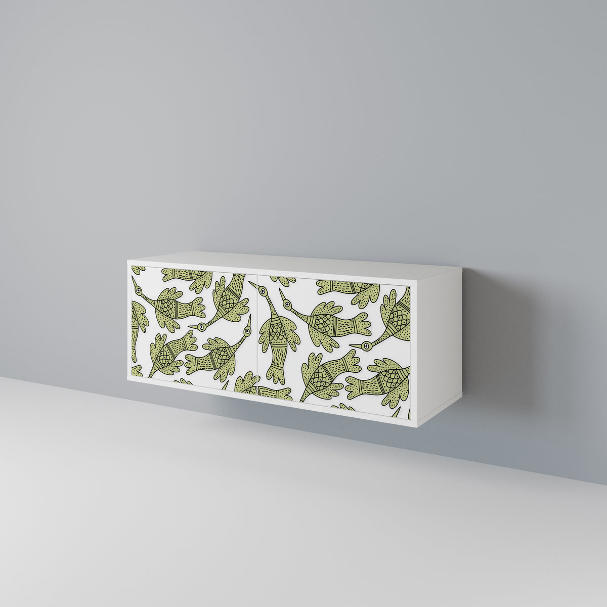 SEEDLING SONGBIRD Kompaktní dvoudveřový TV stolek