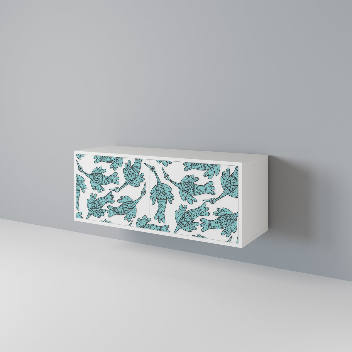 WATERSPOUT SONGIBIRD Kompaktní dvoudveřový TV stolek