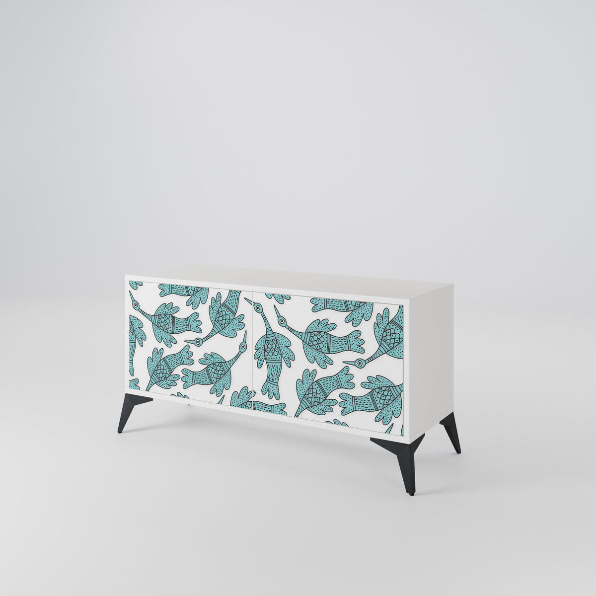 WATERSPOUT SONGIBIRD Kompaktní dvoudveřový TV stolek