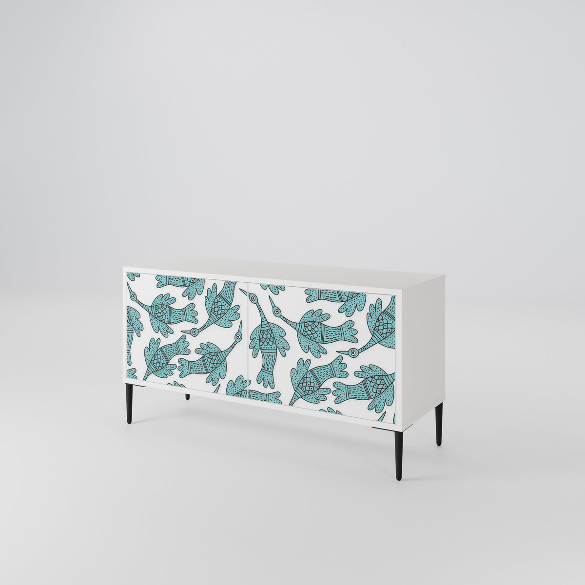 WATERSPOUT SONGIBIRD Kompaktní dvoudveřový TV stolek