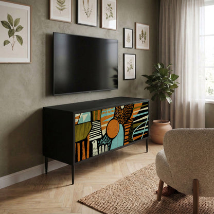 GEODE GLIMMER Kompaktní dvoudveřový TV stolek