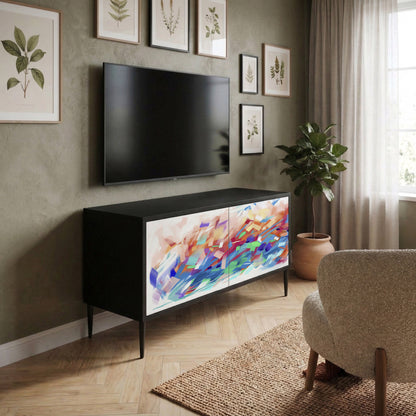 FINESSE MASH-UP Kompaktní dvoudveřový TV stolek