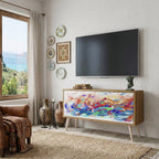 FINESSE MASH-UP Kompaktní dvoudveřový TV stolek