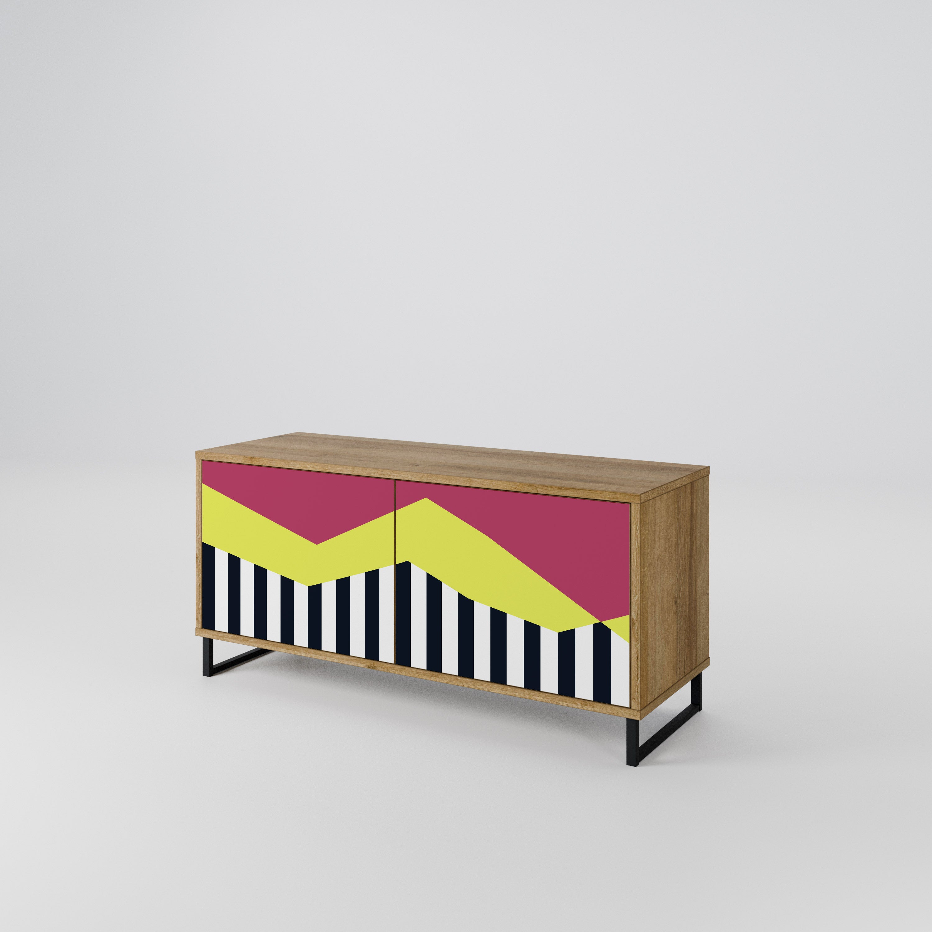 PIANO FANTASY Kompaktní dvoudveřový TV stolek