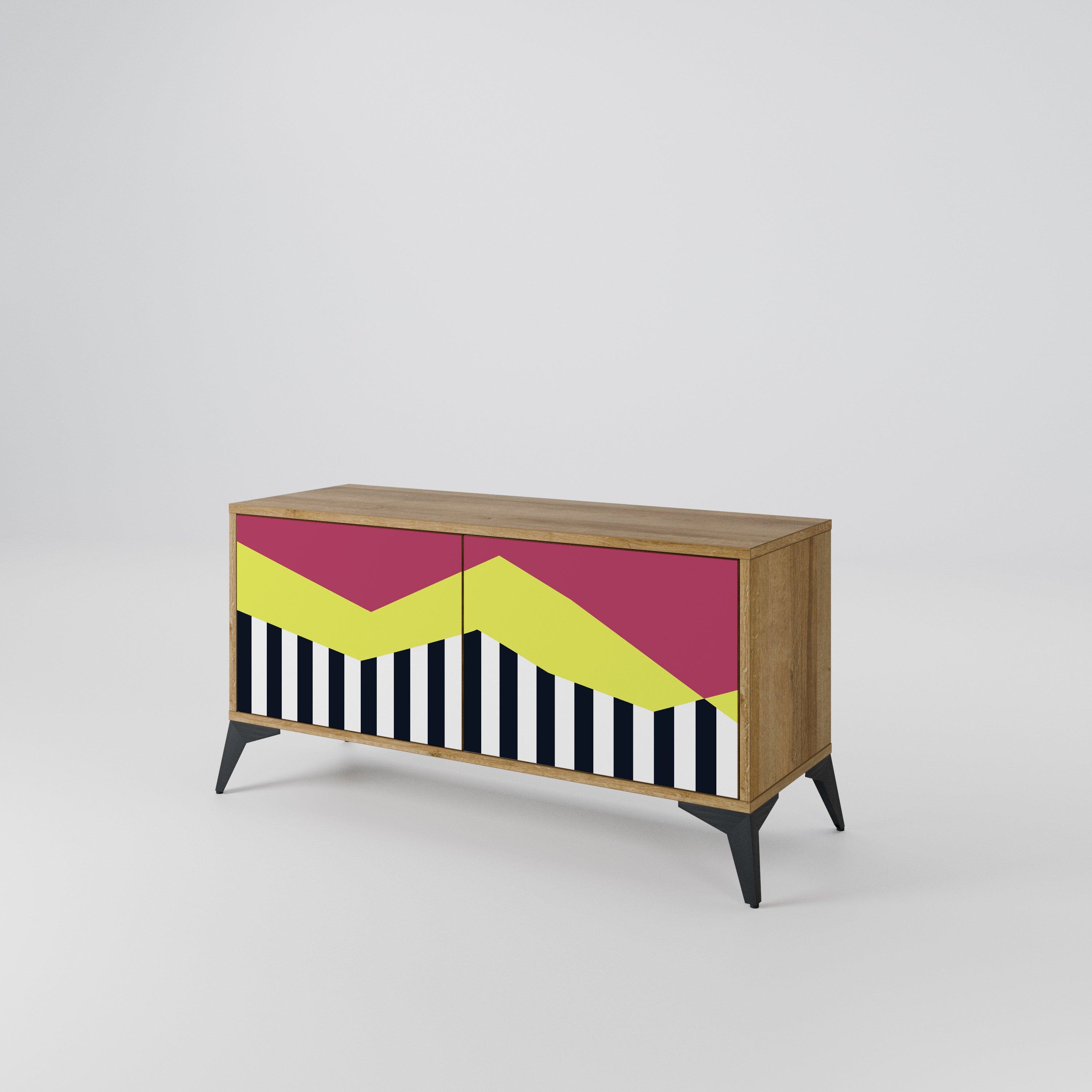 PIANO FANTASY Kompaktní dvoudveřový TV stolek