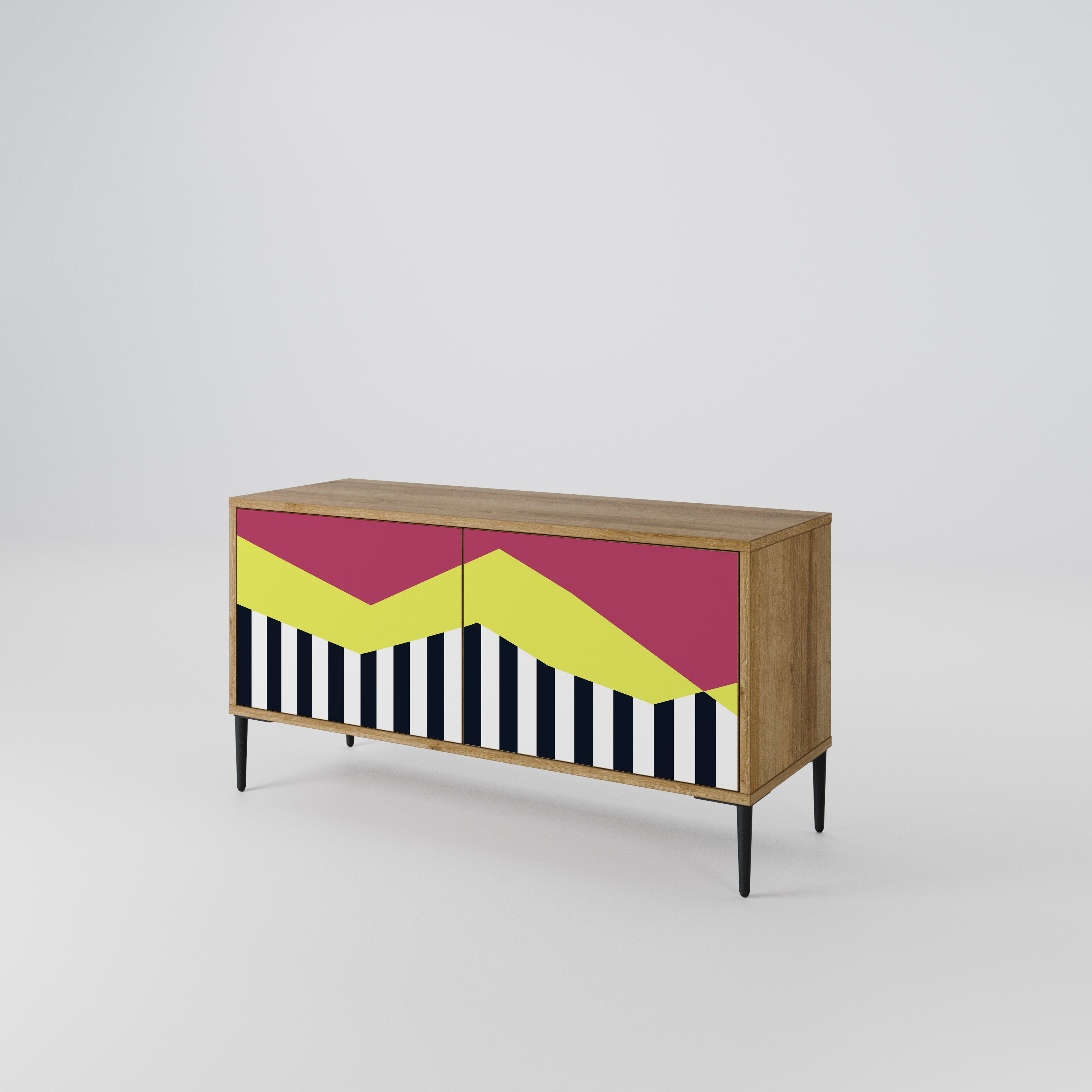 PIANO FANTASY Kompaktní dvoudveřový TV stolek