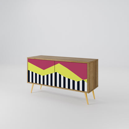 PIANO FANTASY Kompaktní dvoudveřový TV stolek