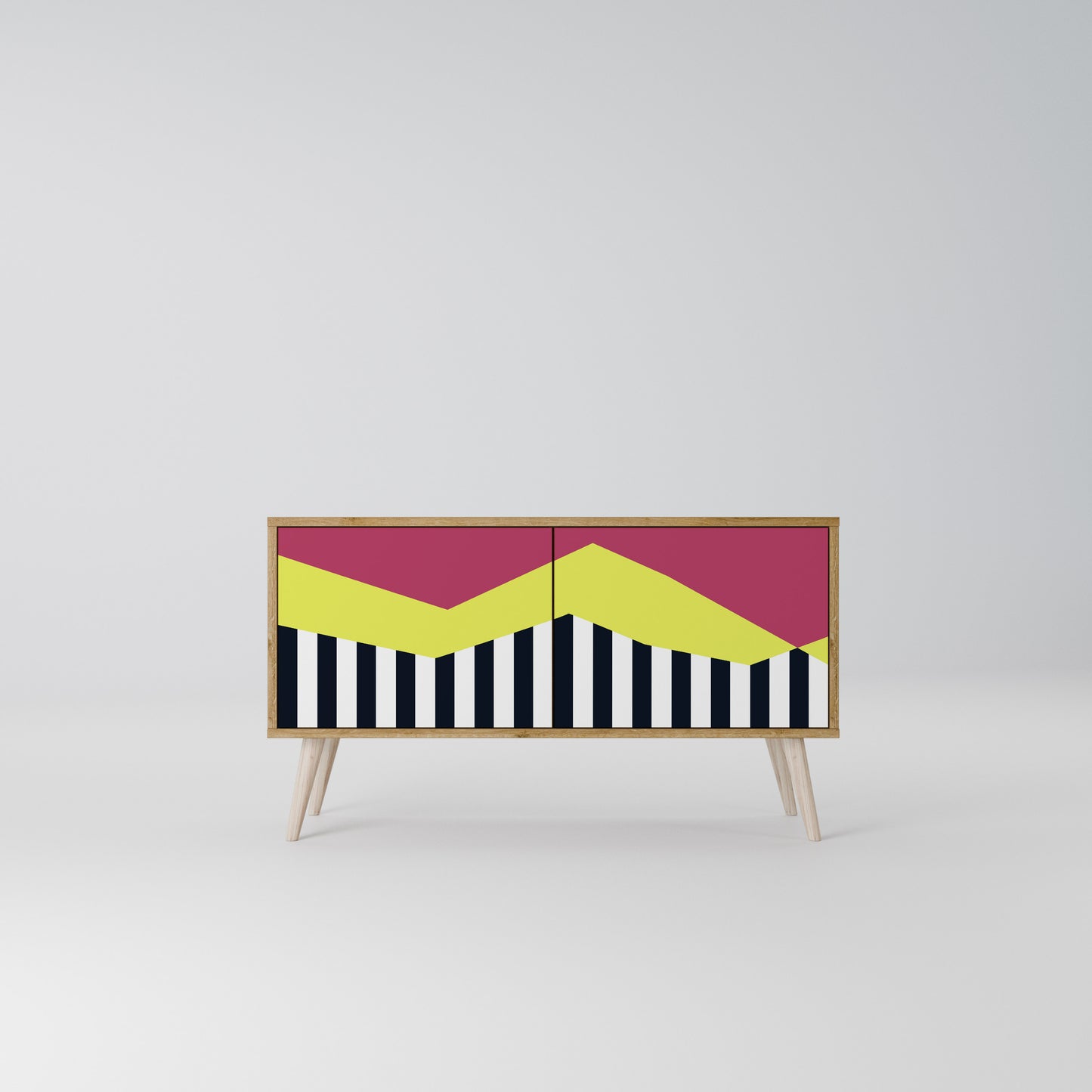 PIANO FANTASY Kompaktní dvoudveřový TV stolek