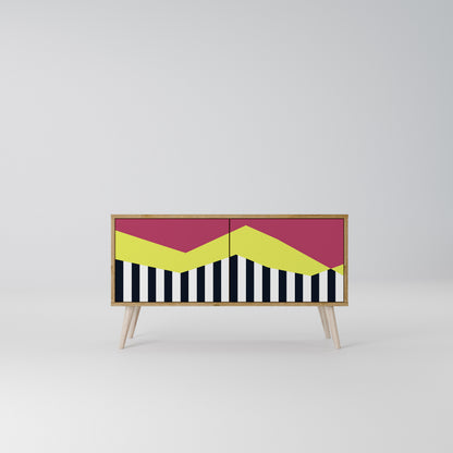 PIANO FANTASY Kompaktní dvoudveřový TV stolek