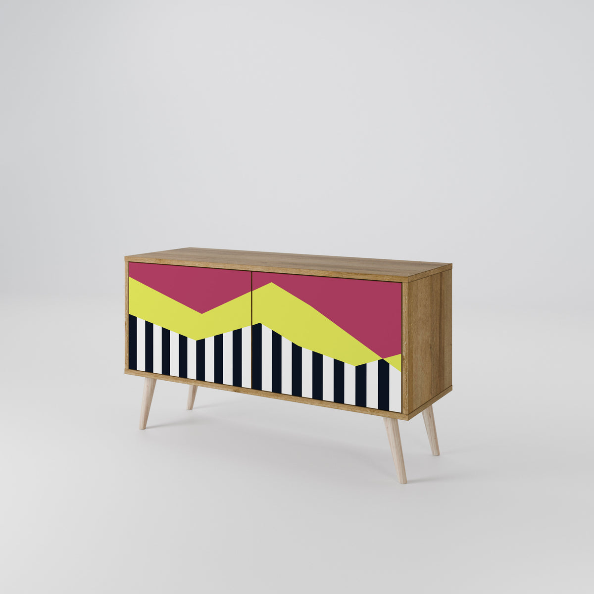 PIANO FANTASY Kompaktní dvoudveřový TV stolek