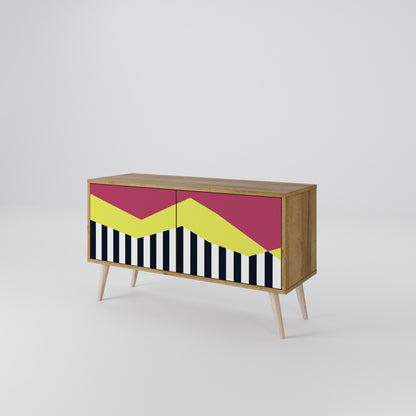 PIANO FANTASY Kompaktní dvoudveřový TV stolek