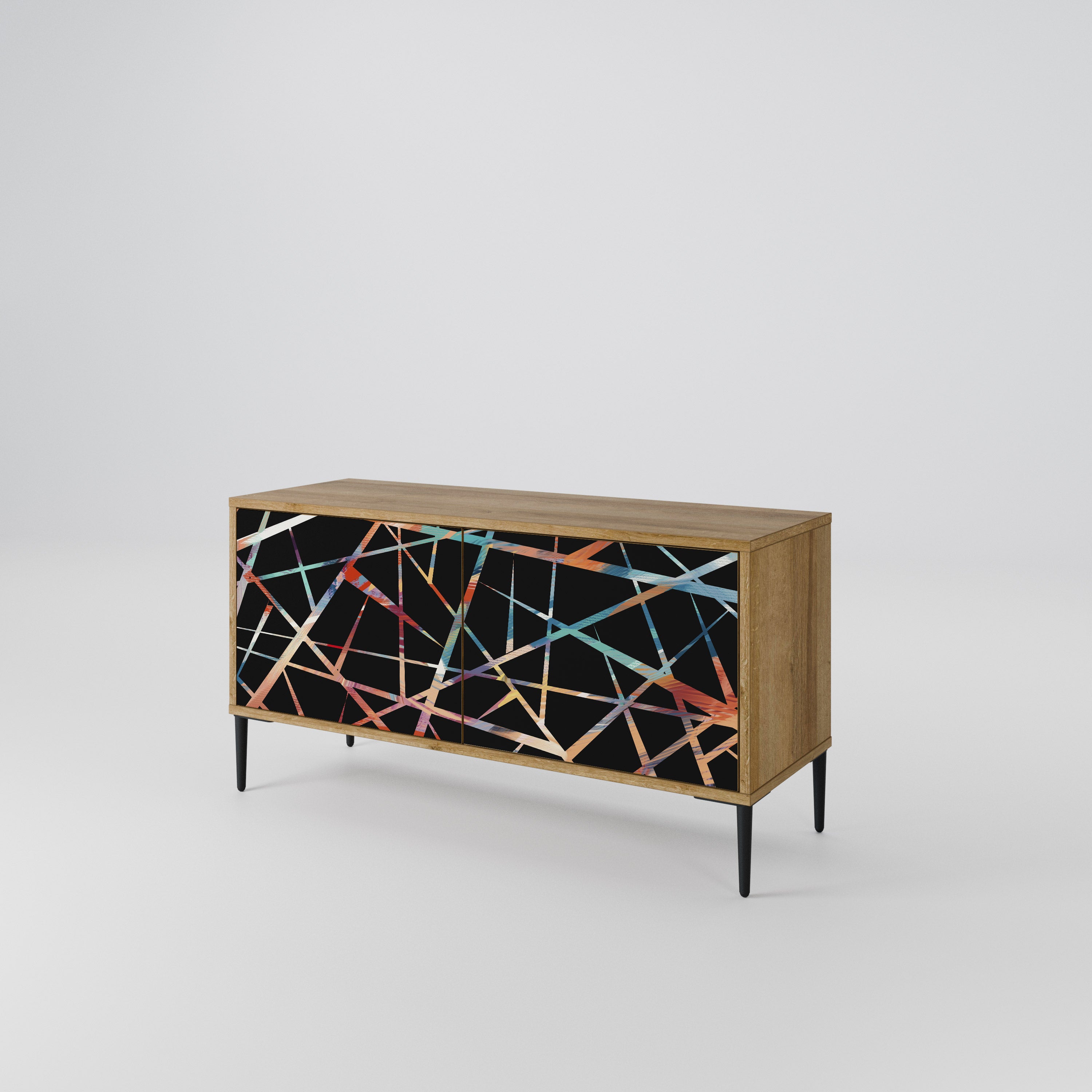 POLYGON VERVE Kompaktní dvoudveřový TV stolek