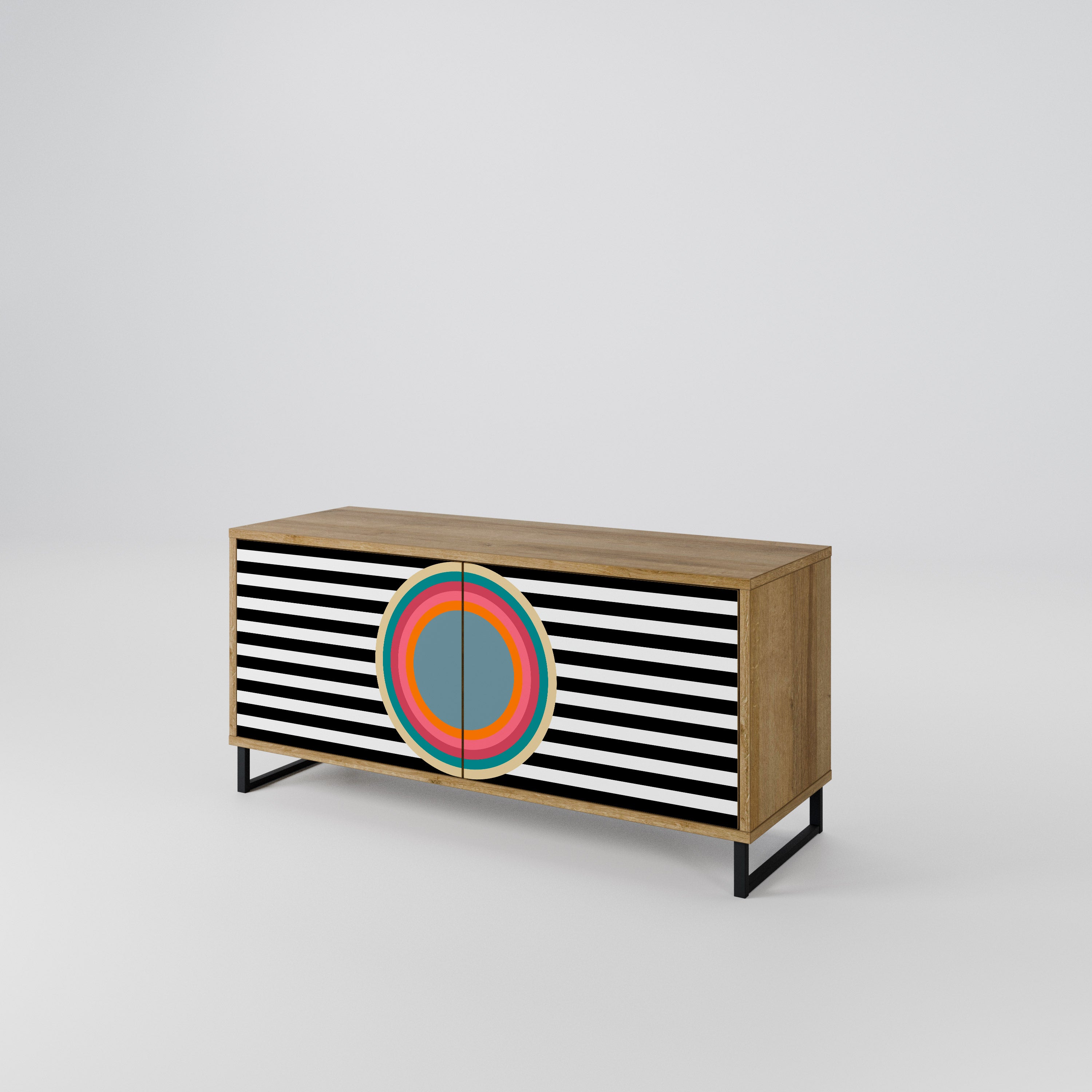 SPECTRA SHOWCASE Kompaktní dvoudveřový TV stolek