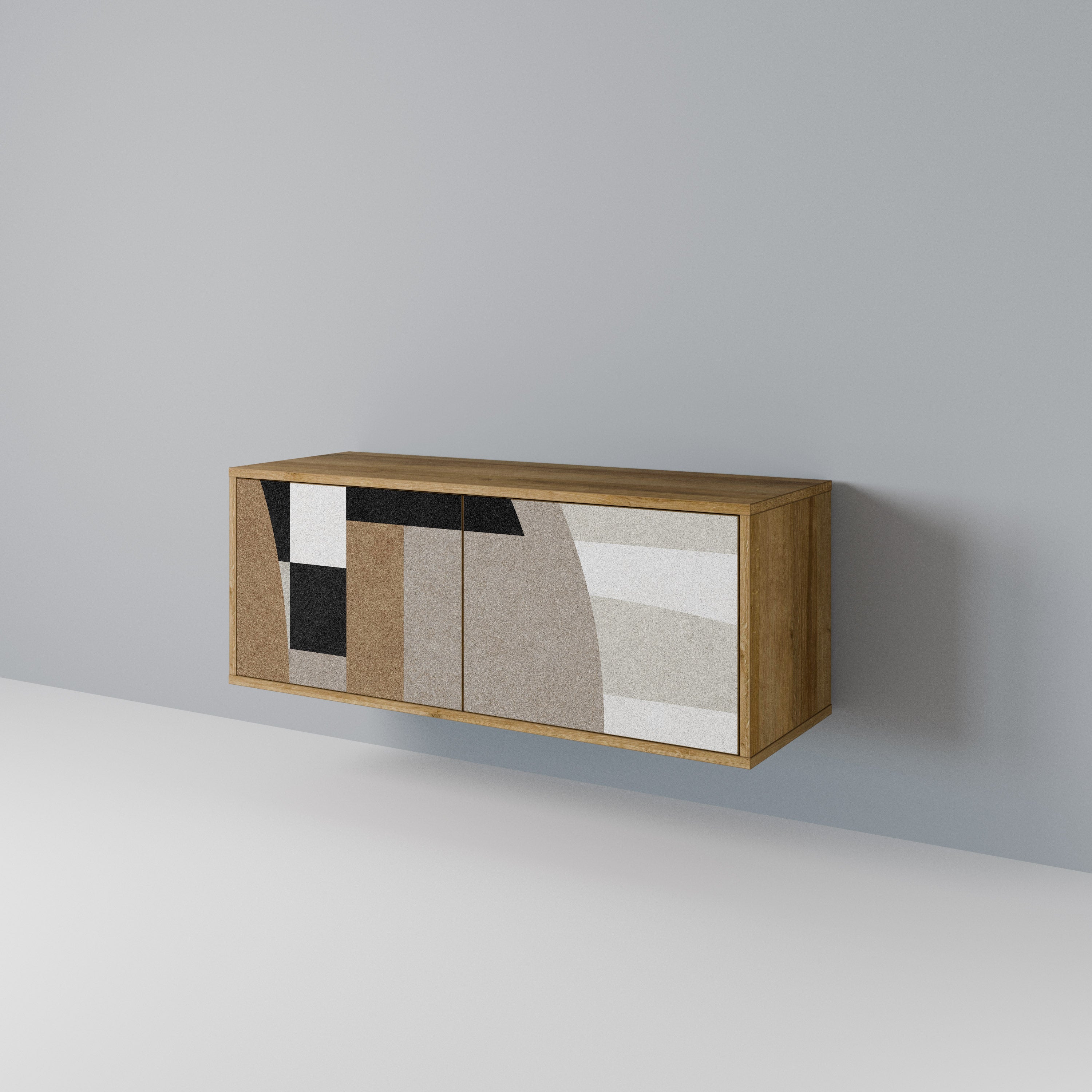 DELICATE MEMENTO Kompaktní dvoudveřový TV stolek