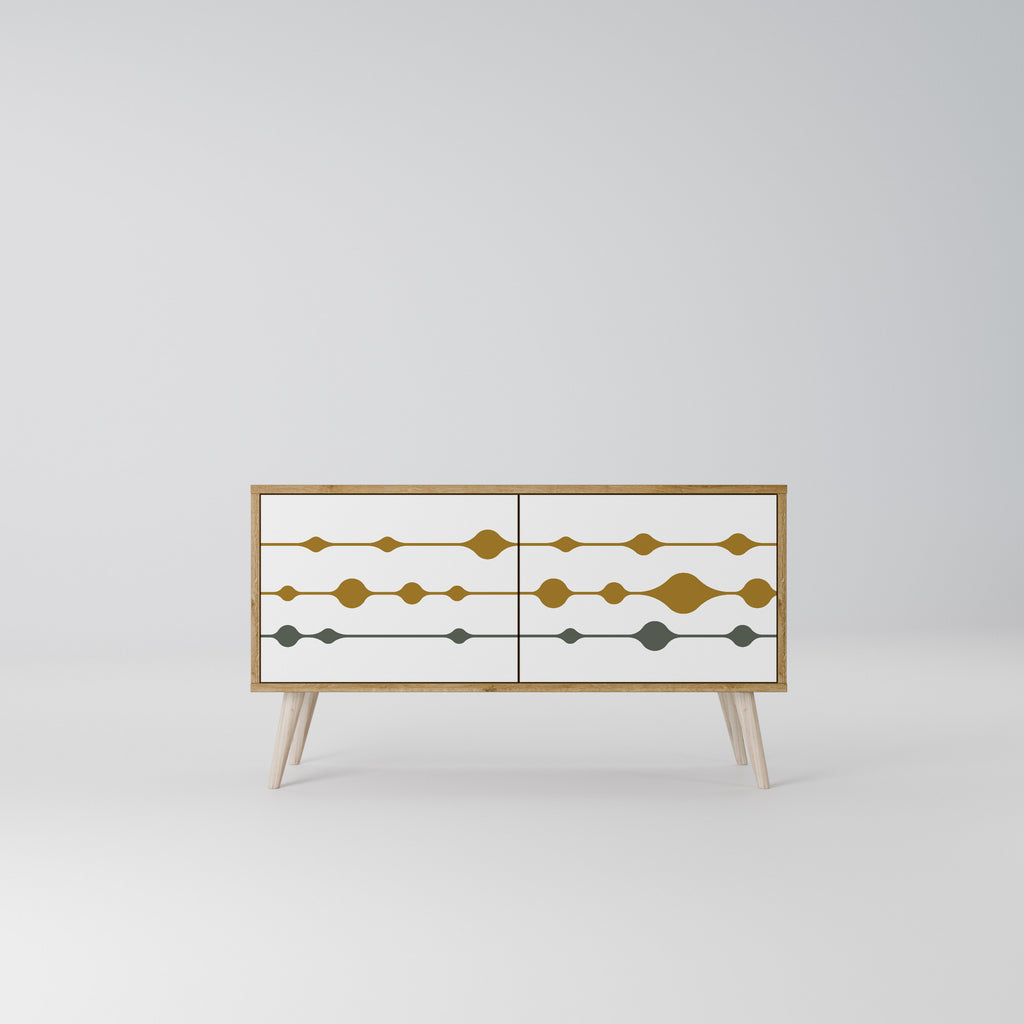 VIVID TONE Kompaktní dvoudveřový TV stolek