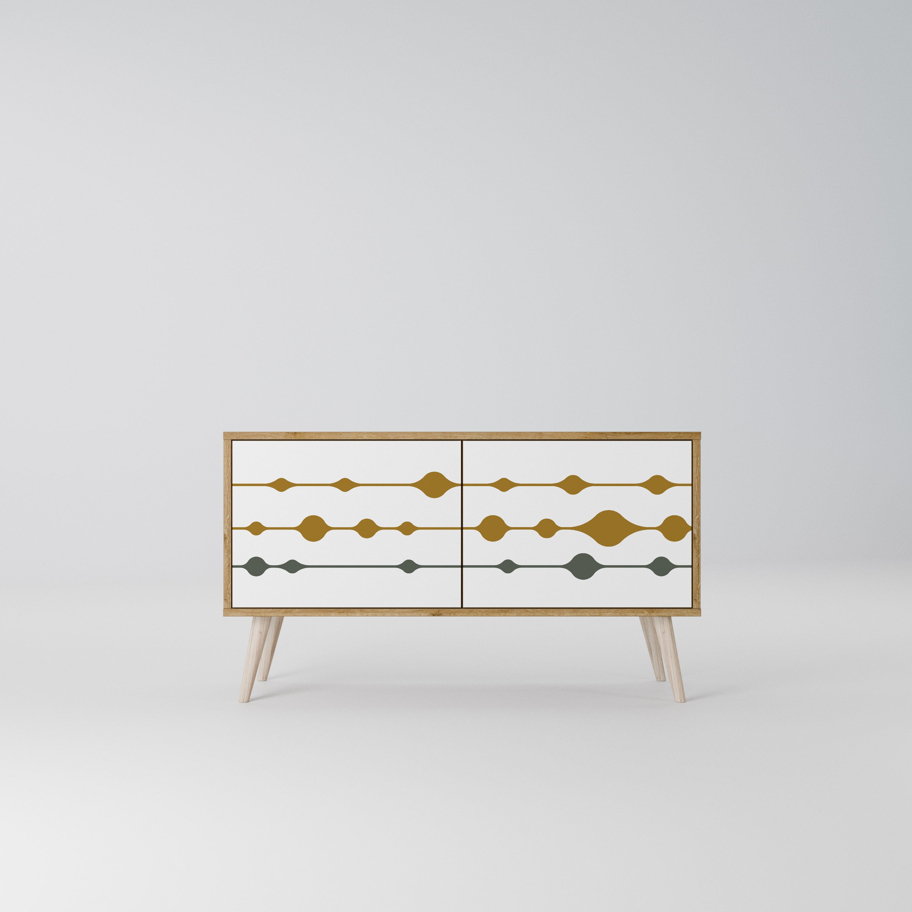 VIVID TONE Kompaktní dvoudveřový TV stolek