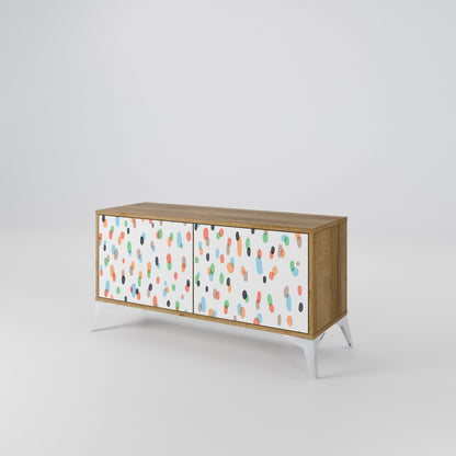 ENERGETIC SPOTS Kompaktní dvoudveřový TV stolek