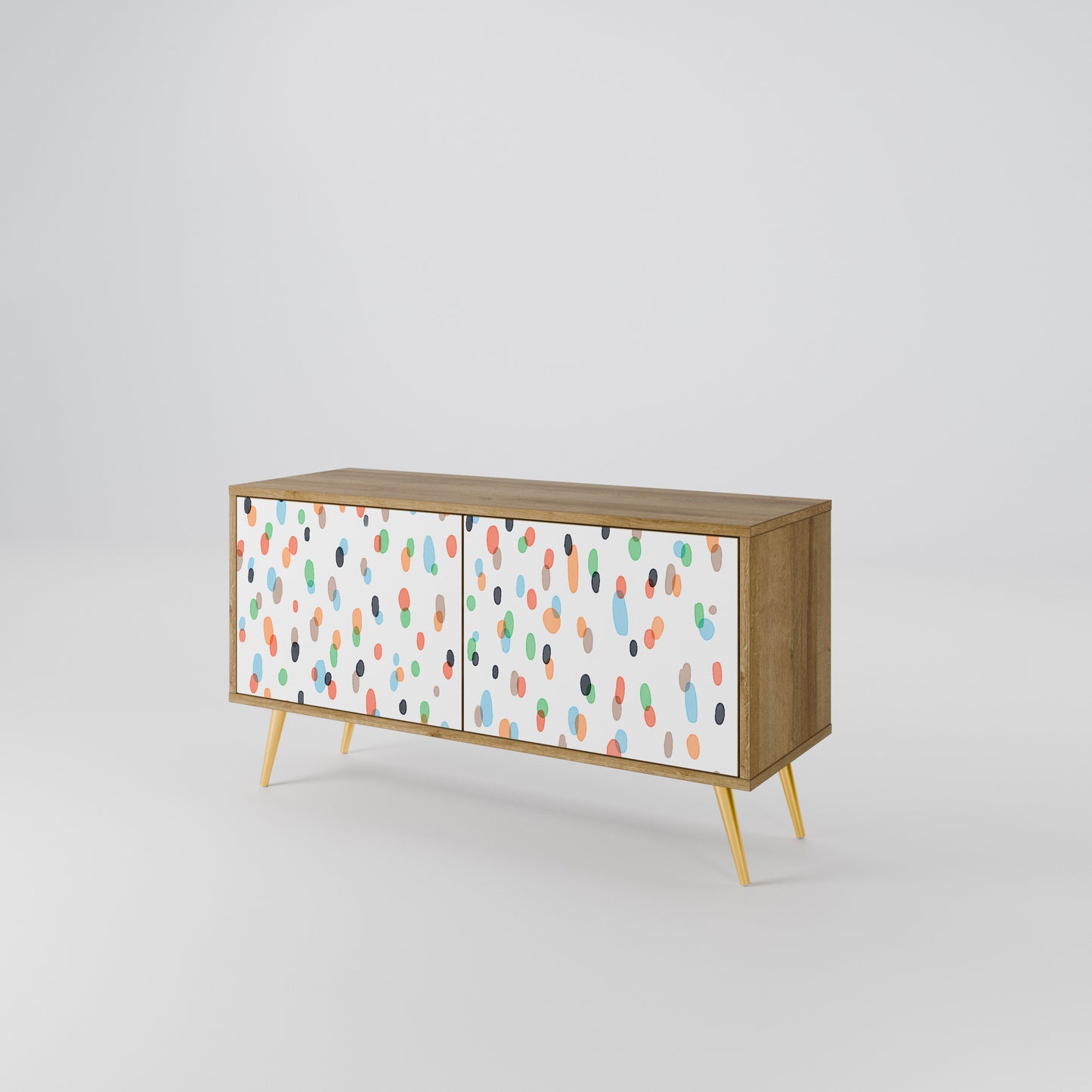 ENERGETIC SPOTS Kompaktní dvoudveřový TV stolek