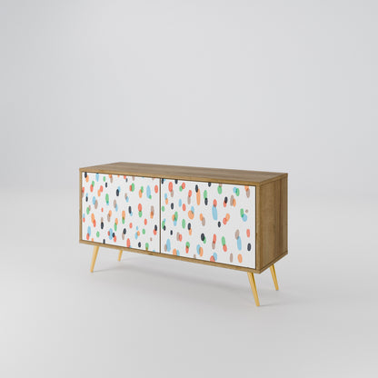 ENERGETIC SPOTS Kompaktní dvoudveřový TV stolek