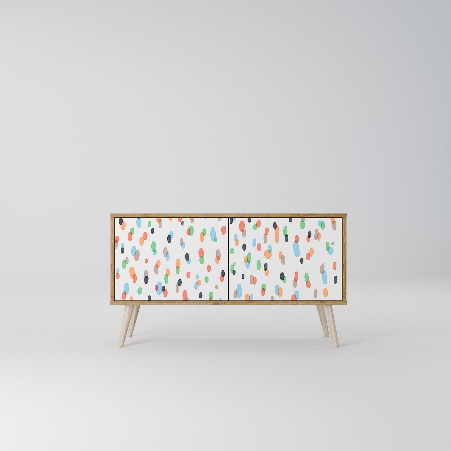 ENERGETIC SPOTS Kompaktní dvoudveřový TV stolek