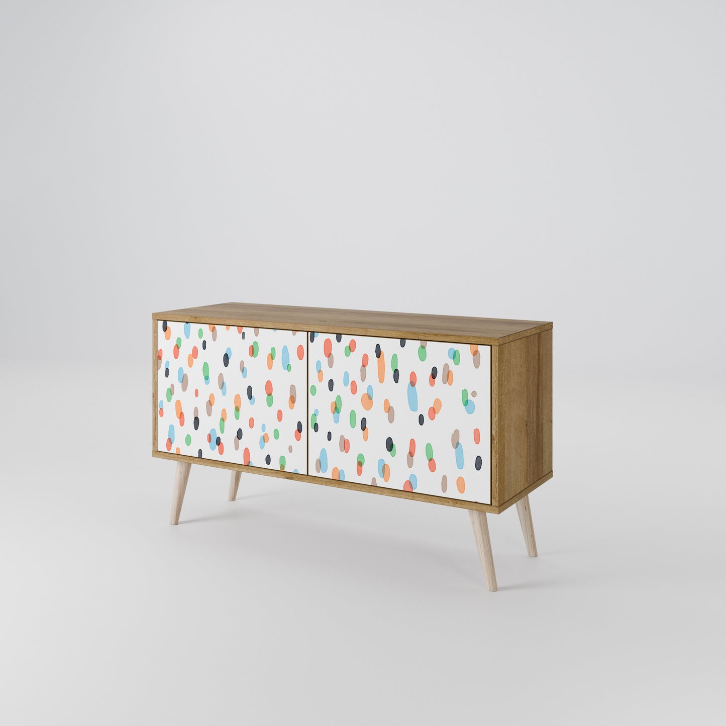 ENERGETIC SPOTS Kompaktní dvoudveřový TV stolek