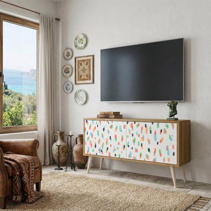 ENERGETIC SPOTS Kompaktní dvoudveřový TV stolek