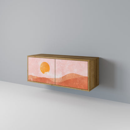 LUMINOUS SUNLIGHT Kompaktní dvoudveřový TV stolek