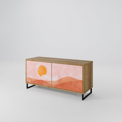 LUMINOUS SUNLIGHT Kompaktní dvoudveřový TV stolek