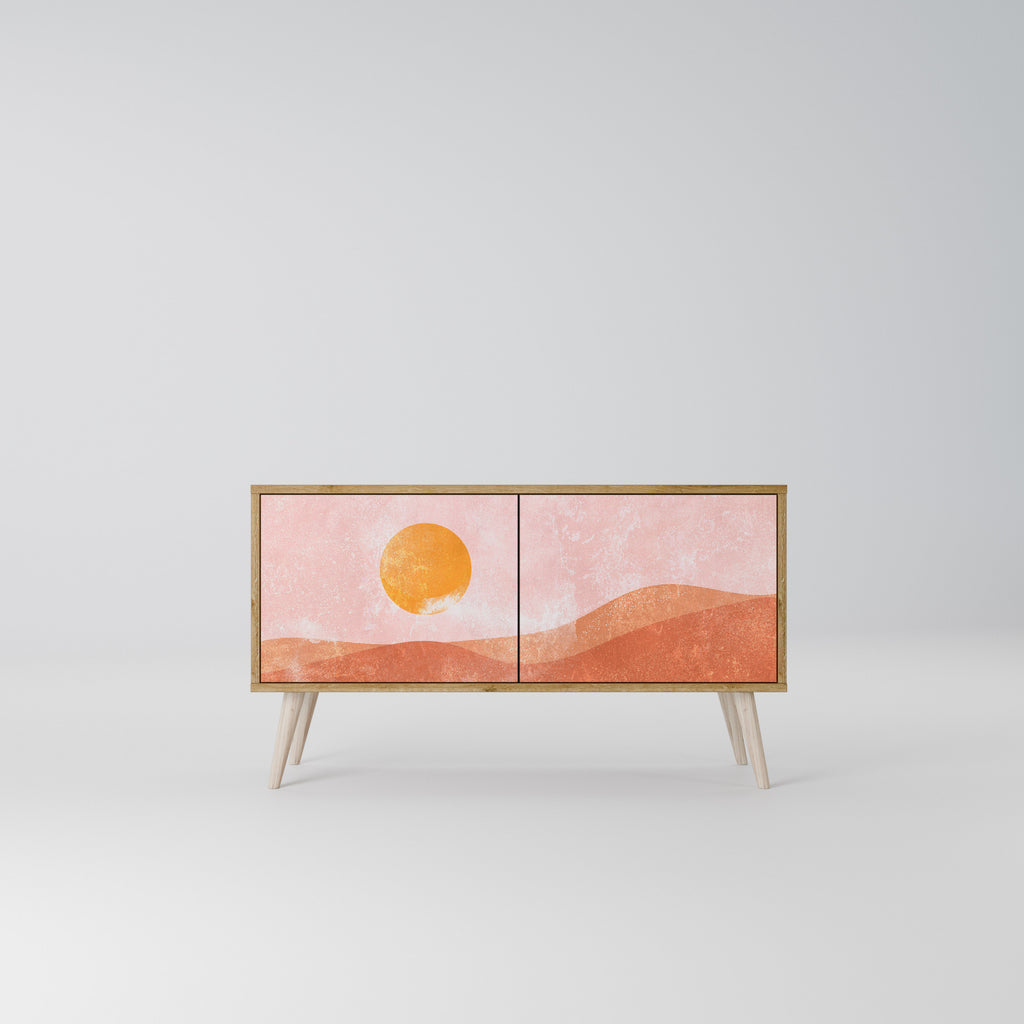 LUMINOUS SUNLIGHT Kompaktní dvoudveřový TV stolek